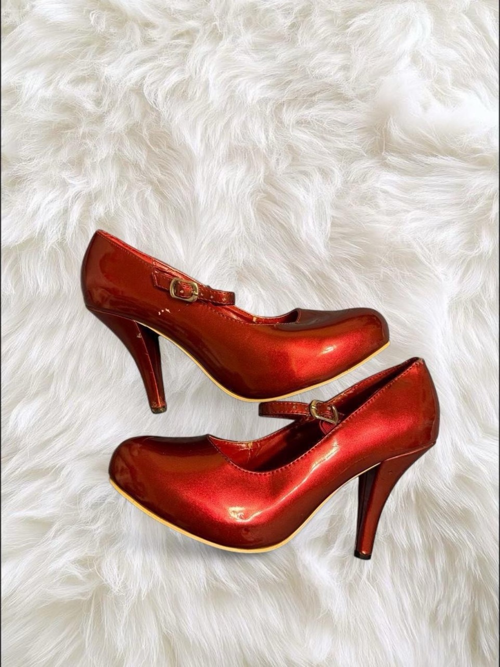 Chic Red Dorothy Heels